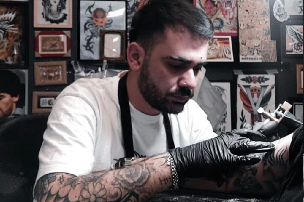 Domenico Basto Homeless Tattoo Piacenza Tradizionale 